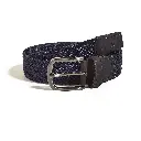 Fashion Design Men's New Elastic Braided Belt Pin Buckle Women's No Holes Canvas Belt 