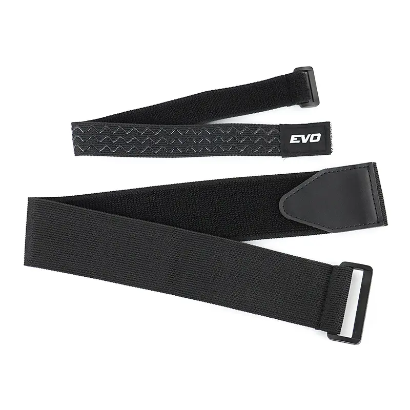 Hook and Loop Elastic Strap With Plastic or Metal Buckle Heavy Duty Stretchy