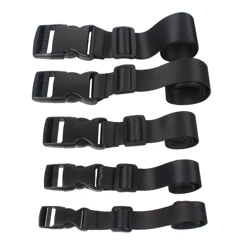 Custom Logo Size Color Black Plastic Quick Release Buckle for Bags