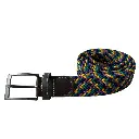 Men's Woven Canvas Belt – No-Hole Punch Free Multicolour
