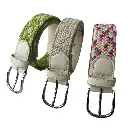 Kid's Woven Canvas Belt – No-Hole Punch Free