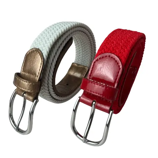 Kid's Woven Canvas Belt – No-Hole Punch Free