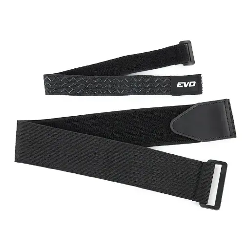 Hook and Loop Elastic Strap With Plastic or Metal Buckle Heavy Duty Stretchy