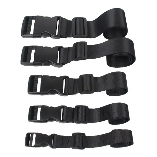 Custom Logo Size Color Black Plastic Quick Release Buckle for Bags