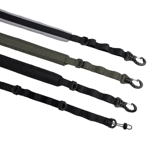 2 Point Sing Adjustable 7 Core Rope Strap Nylon Buckle Belt Accessories Tactical Sling Shoulder
